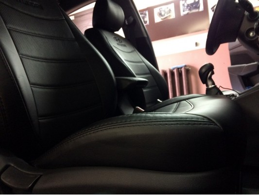 Авточехлы на Hyundai Solaris 2