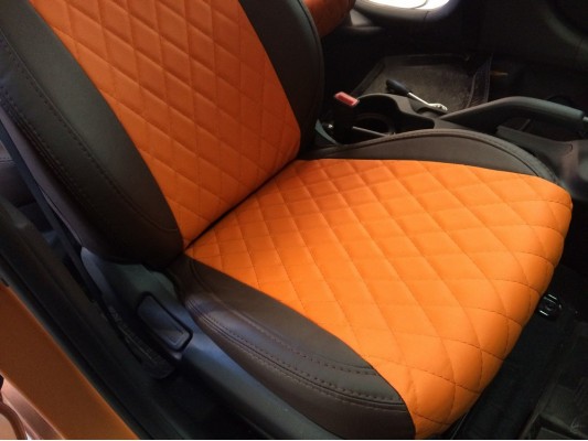 Авточехлы на Hyundai Solaris 2