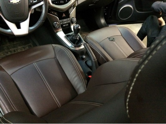 Каркасные авточехлы на Chevrolet Cruze