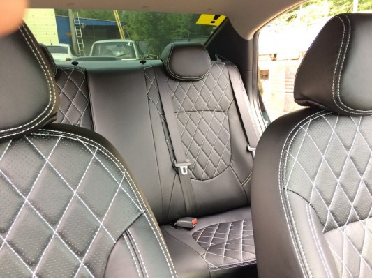 Каркасные авточехлы на Hyundai Solaris