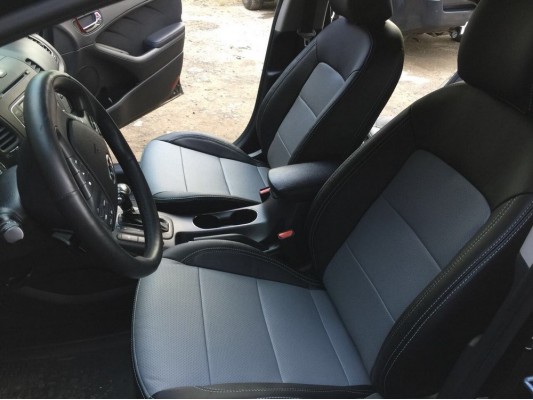 Каркасные авточехлы на KIA Cerato 3
