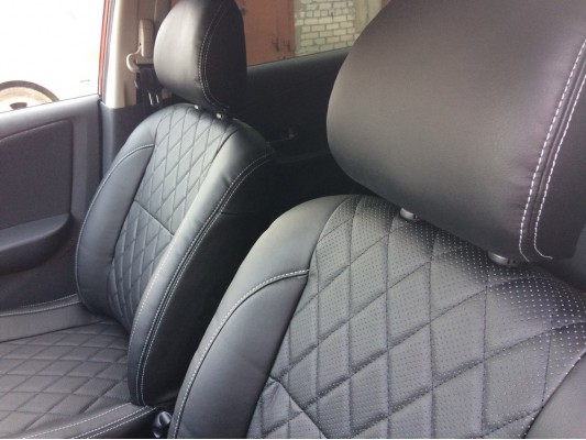 Каркасные авточехлы на Nissan Almera G15