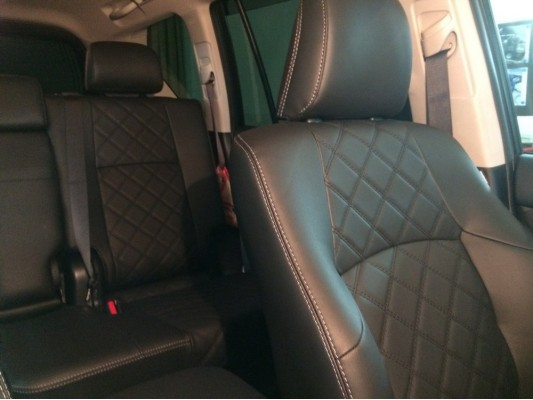 Каркасные авточехлы на Toyota Land Cruiser Prado 150 2 поколения