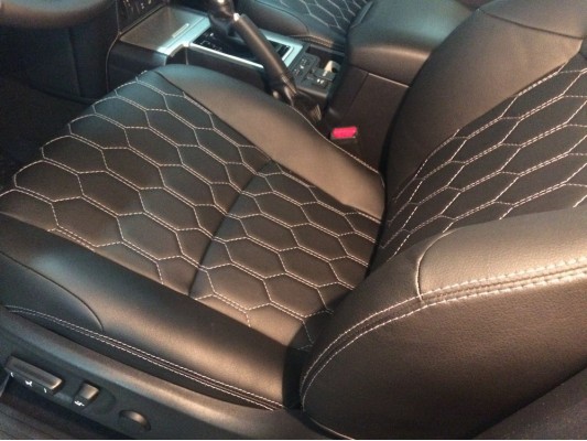 Каркасные авточехлы на Toyota Land Cruiser Prado 150 2 поколения