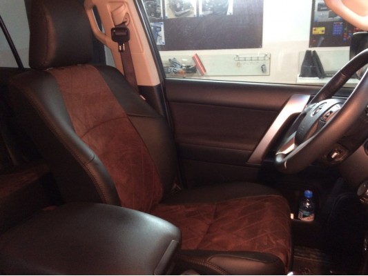 Каркасные авточехлы на Toyota Land Cruiser Prado 150